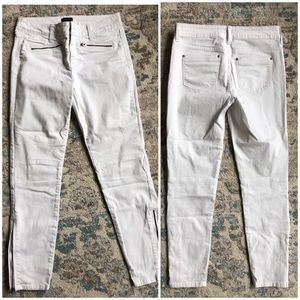 NYDJ White Skinny Jeans